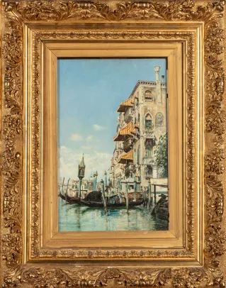 Kanalmotiv fra Venezia