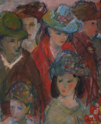 Kvinner med hatter