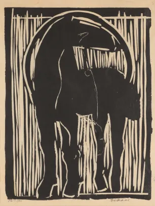 Fole / To kvinner og en pike