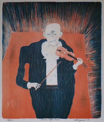 Klovnen løfter buen