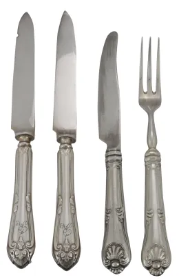 Fruktbestikk i sølv