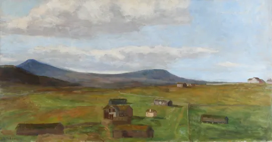 "Fra Jøttafjell, Høvingen"