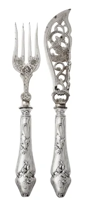 Anretningsbestikk, sølv