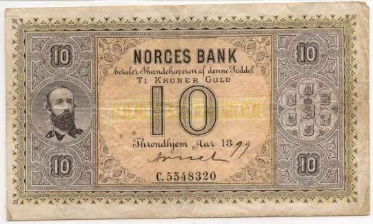 10 kroner 1899 C