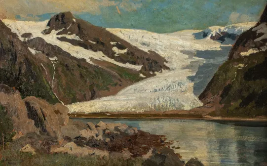 Opp. "Fra Svartisen"