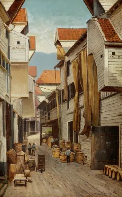 "Tyskebryggen, Bergen"