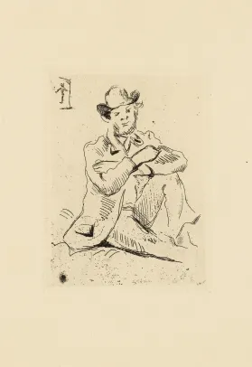 "Portrait de Paul Guillaumin au pendu",