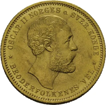 20 kroner/5 Spc. 1875 Oscar II