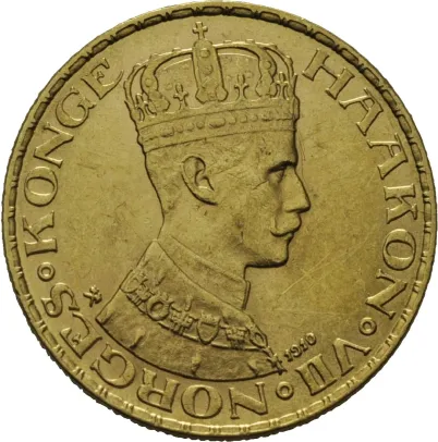 20 kroner 1910 Haakon VII