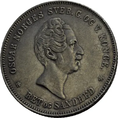 Speciedaler 1857 Oscar I