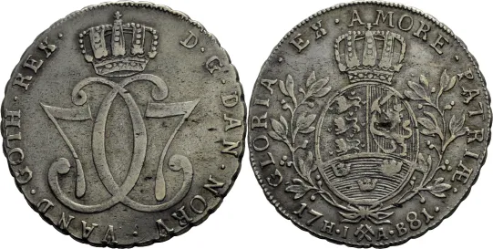 Speciedaler 1781 Christian VII
