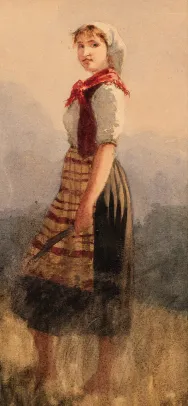 "Kvinne" og "Sittende kvinne"