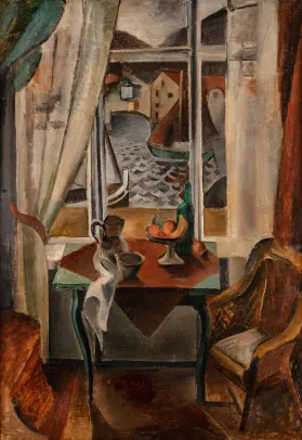 Utsikt fra mitt atelier