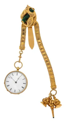 Klokke og chatelaine