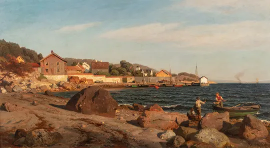 Fra Drøbak 1876