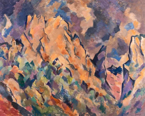 Gorges de Vedon, l´orage