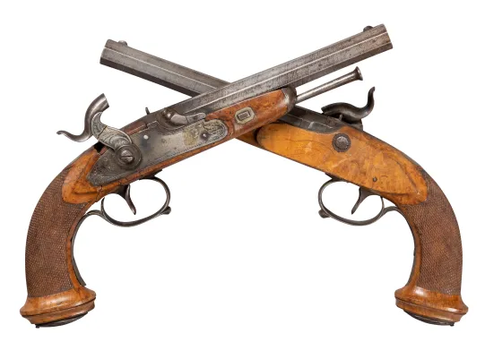 Et par perkusjonspistoler