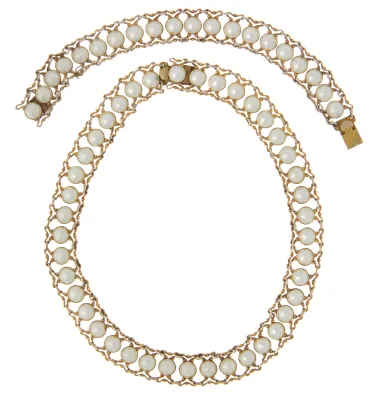 Halskjede og armlenke