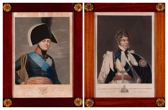 Et par kongeportretter