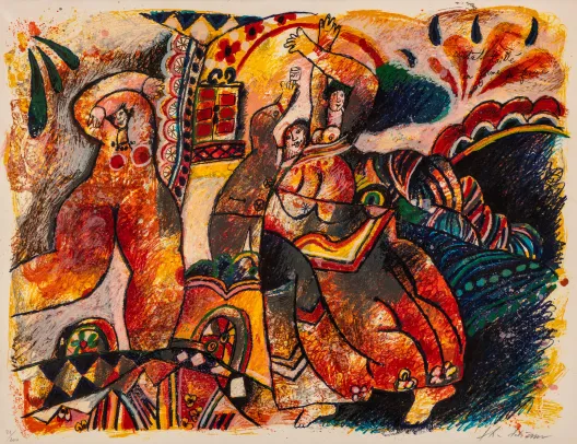 Cristal taillé en forme de femme