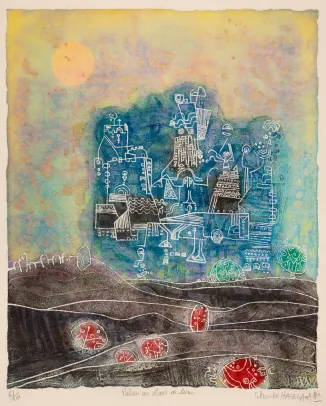 Palais au clair de lune