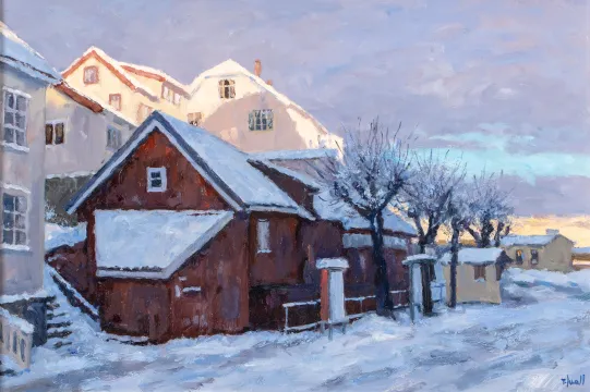 Vinterettermiddag, Kragerø