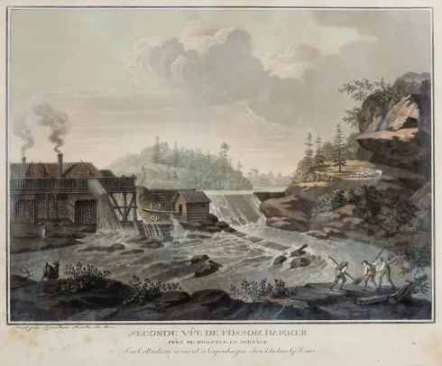 Seconde Vûe de Fossom Hammer