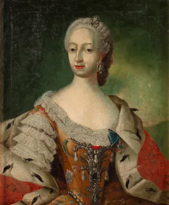 Portrett av Dronning Juliane Marie (1728-1796)