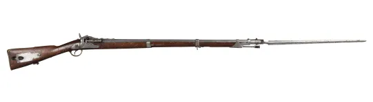 Perkusjonsgevær med bajonett