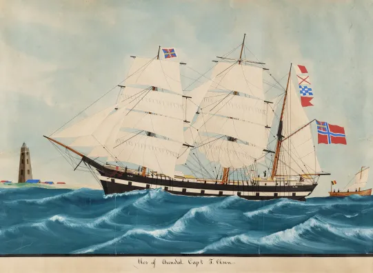 Ilos af Arendal Capt. T. Olsen