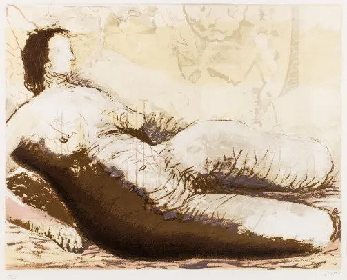 Reclining figure