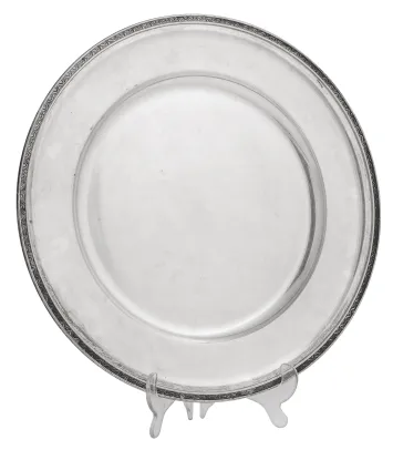 Serveringsfat i sølv