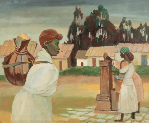 Ved vannposten, Etiopia