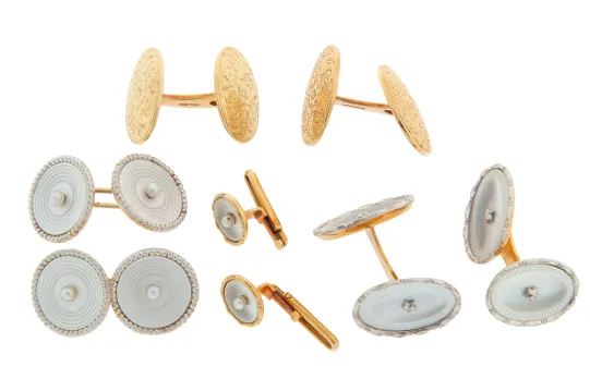 Mansjettknappper og skjorteknapper