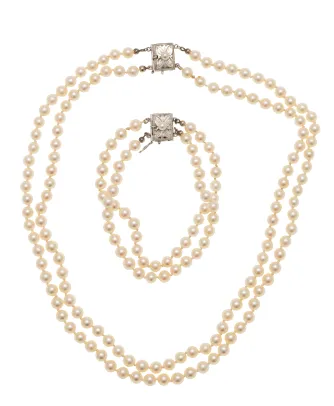 Perlekjede / armbånd