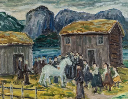 Den nye hesten på Storerein