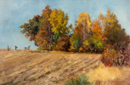 Høstbilde, Jæløya