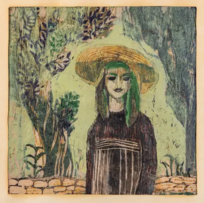 Spansk dans / Pike med hatt