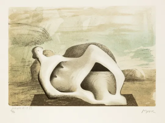 Reclining figure