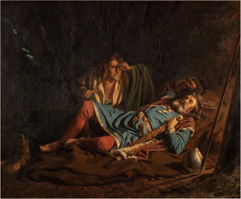 Trellen Kark, Håkon Ladejarl i jordgammen