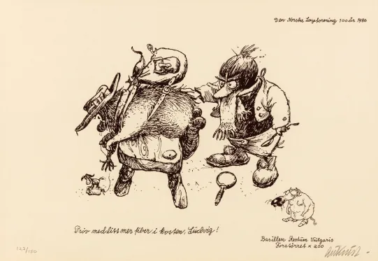 Prøv med litt mer fiber i kosten, Ludvig!