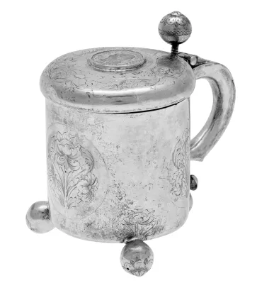 Drikkekanne i sølv