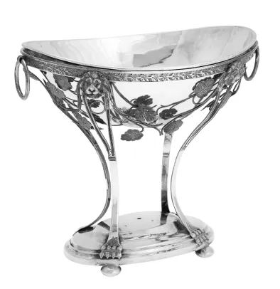 Sukkerskål i sølv