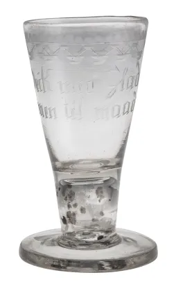 Brennevinsglass/frimurerglass