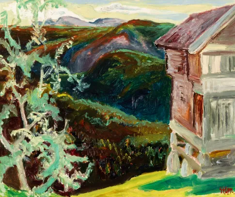 Stabbur, fra Telemark