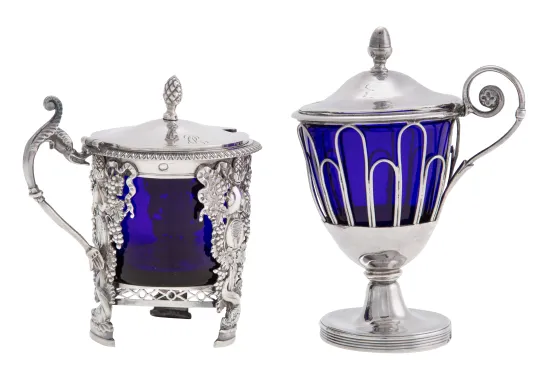 2 stk. sennepskrukker 