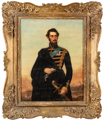 Portrett av Karl XV i uniform 