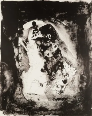 Komposisjon med mann