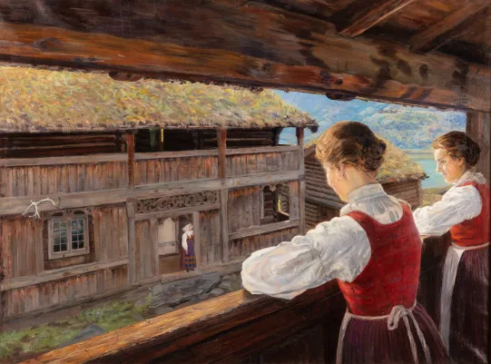 Bjørnstad gård, Vågå ,1905