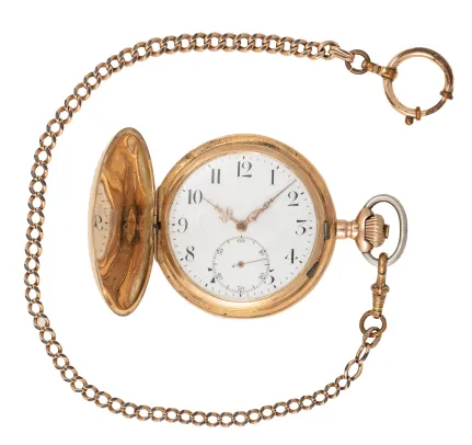 Dobbelkapslet lommeur